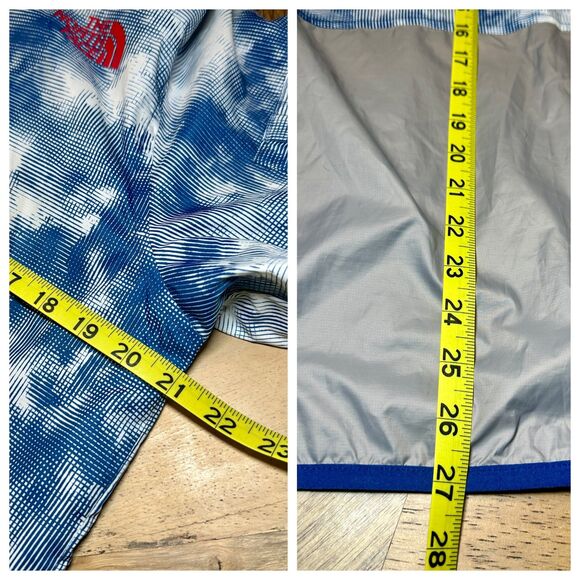 The North Face Chicago Wind Jacket Blue Cloud Camo Men's S/M D/C Rare - Picture 6 of 11